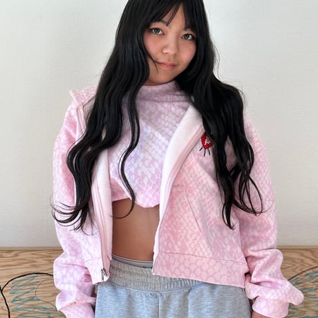 PRIMITIVE SCALES WM ZIP HOOD PINK