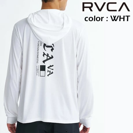 RVCA メンズ OE STARIGHT SFHD 長袖サーフTシャツ 【2026年夏モデル】