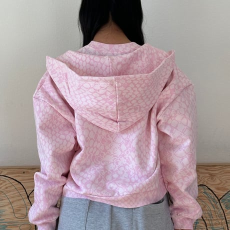 PRIMITIVE SCALES WM ZIP HOOD PINK