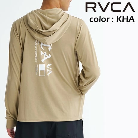 RVCA メンズ OE STARIGHT SFHD 長袖サーフTシャツ 【2026年夏モデル】