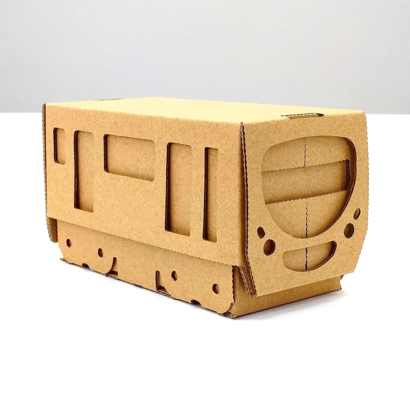 ダンボール工作キット 電車 西武鉄道 30000系 | HAKOBOX | ダンボール