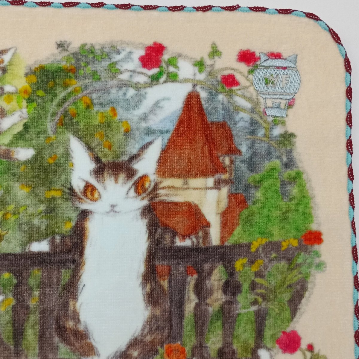 ダヤン アート刺繍 ミニタオル 東欧コラージュ | 秀和美術本店 わちふ