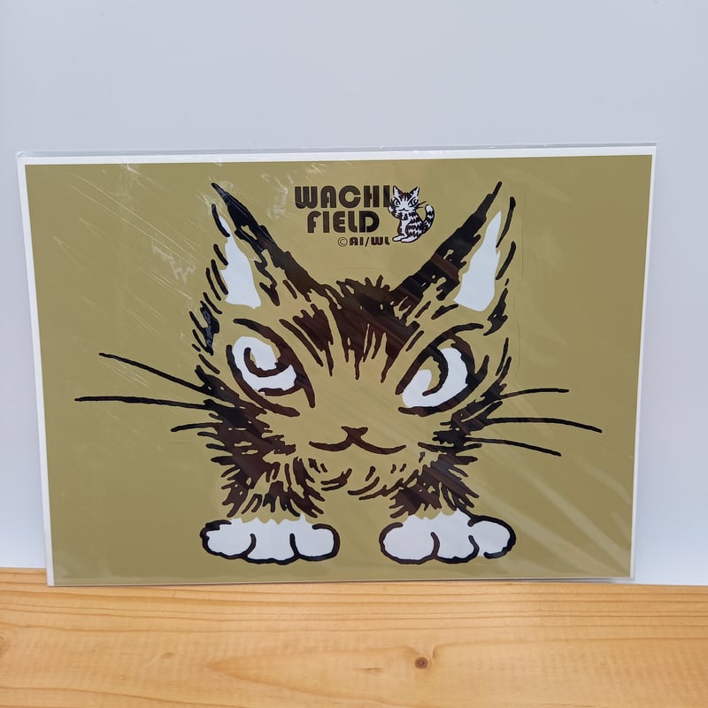 ダヤン ステッカー にゃんて | 秀和美術本店 わちふぃーるど 取扱店