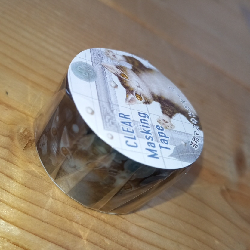 ダヤン 透明 マスキングテープ 海月 | 秀和美術本店 わちふぃー