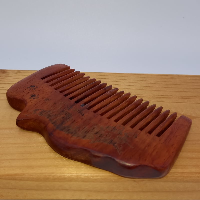 木製ダークブラウンコーム 装飾あり 木製ダークブラウンコーム 装飾あり 木製ダークブラウンコーム 装飾