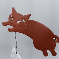 ダヤン　CHIP　バレッタ　セピア