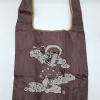 ダヤン　エコバッグ　風神雷神