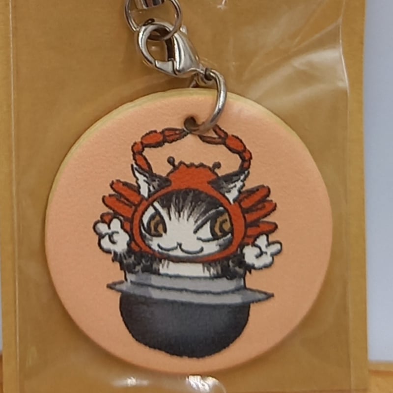ダヤン ご当地シリーズ 引手 ストラップ 福井 かに | 秀和美術本店 わ