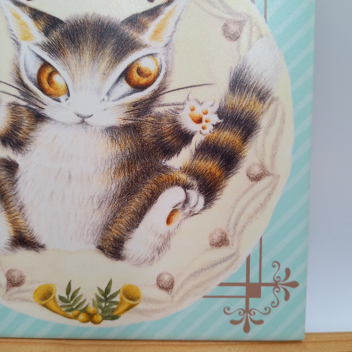 ダヤン わちふぃーるど　アートタイル　サイン入り ダヤン わちふぃーるどアートタイルサイン入り