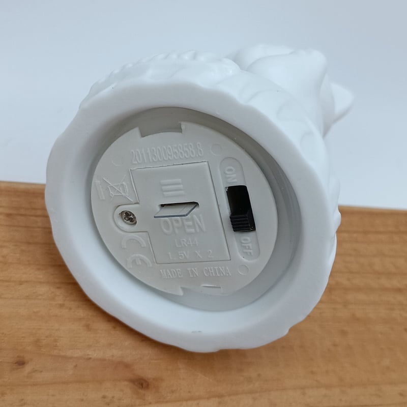 ダヤン 白磁 ミニランプ 僕、迷子 | 秀和美術本店 わちふぃーる