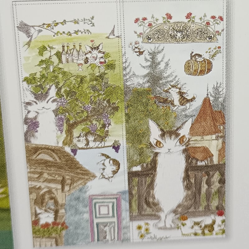 ダヤン アート のれん スケッチコラージュ | 秀和美術本店 わちふぃー