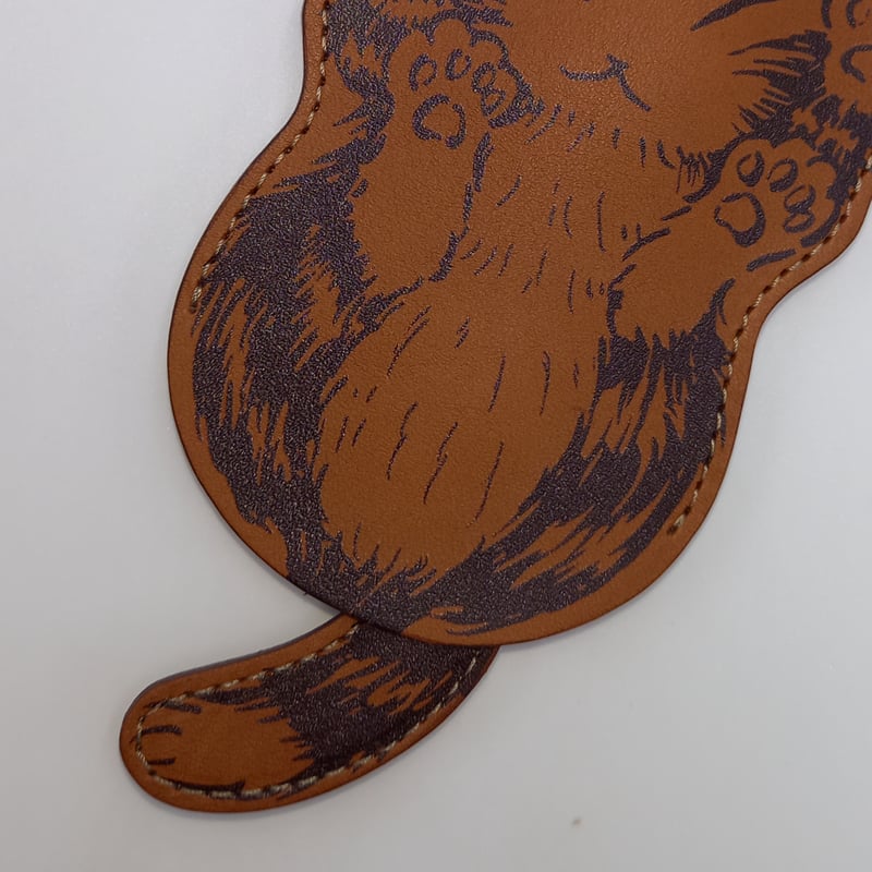 ダヤン にゃんキュー しっぽ キーケース 茶色 | 秀和美術本店 わちふぃ