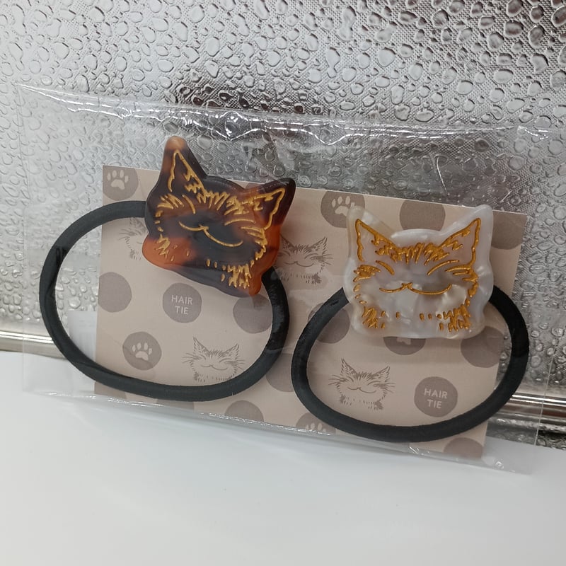 ダヤン アクリル ヘアゴム 2個 にこにこ | 秀和美術本店 わちふぃーる