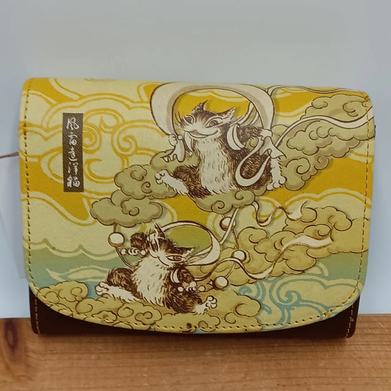 ダヤン 二つ折り財布 風神雷神 | 秀和美術本店 わちふぃーるど 取扱店
