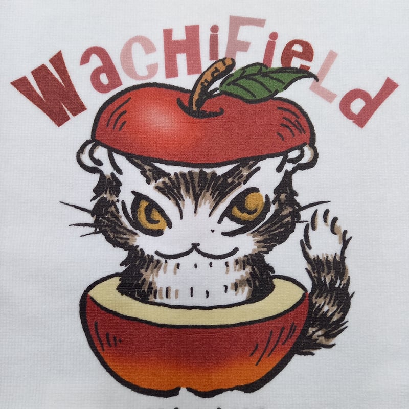 ダヤン ご当地 NAGANO りんご ウォッシュタオル | 秀和美術本店 わちふ