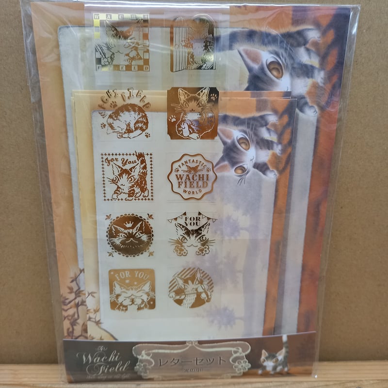 わちふぃーるどダヤン メモ帳＆ミニ付箋 文房具 2点セット