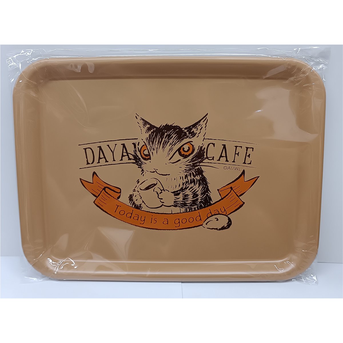 ダヤン トレイ M カフェ キャメル | 秀和美術本店 わちふぃーるど 取扱店