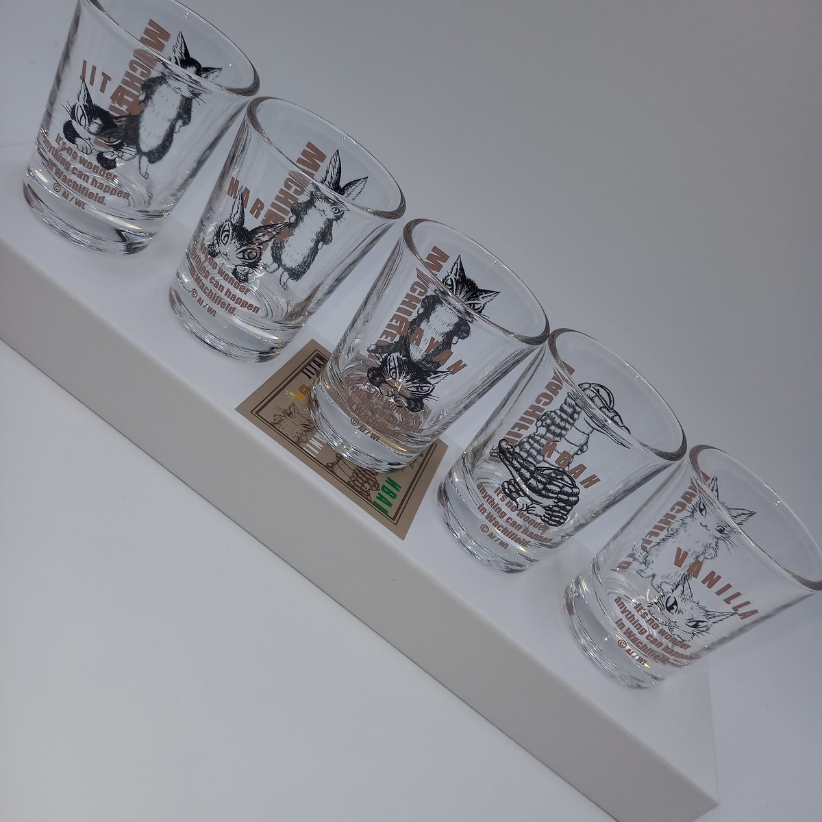 ダヤン ショットグラスセット | 秀和美術本店 わちふぃーるど 取扱店