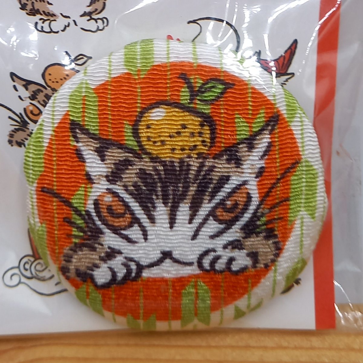 ダヤン ちりめん マグネット みかん | 秀和美術本店 わちふぃーるど 取扱店