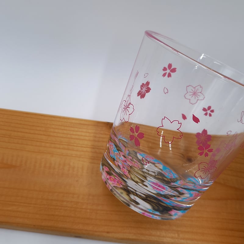ダヤン クリアタンブラー＋歯ブラシセット 桜 | 秀和美術本店 わちふぃ