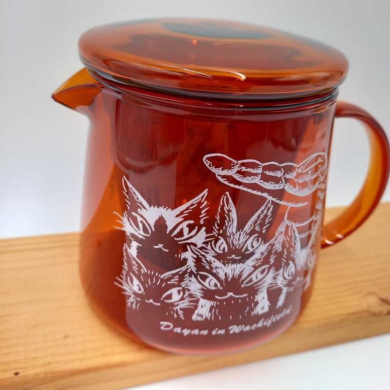 わちふぃーるど ダヤン ガラス箸置き フランスパン わちふぃーるど ダヤン ガラス箸置き フランスパン