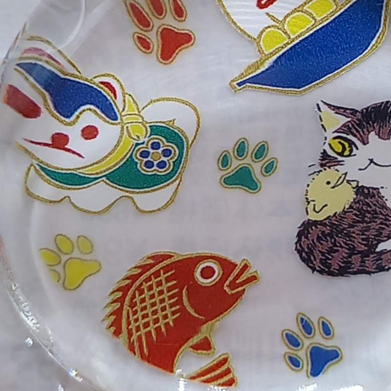 わちふぃーるど ダヤン ガラス箸置き フランスパン わちふぃーるど ダヤン ガラス箸置き フランスパン ガラス箸置き