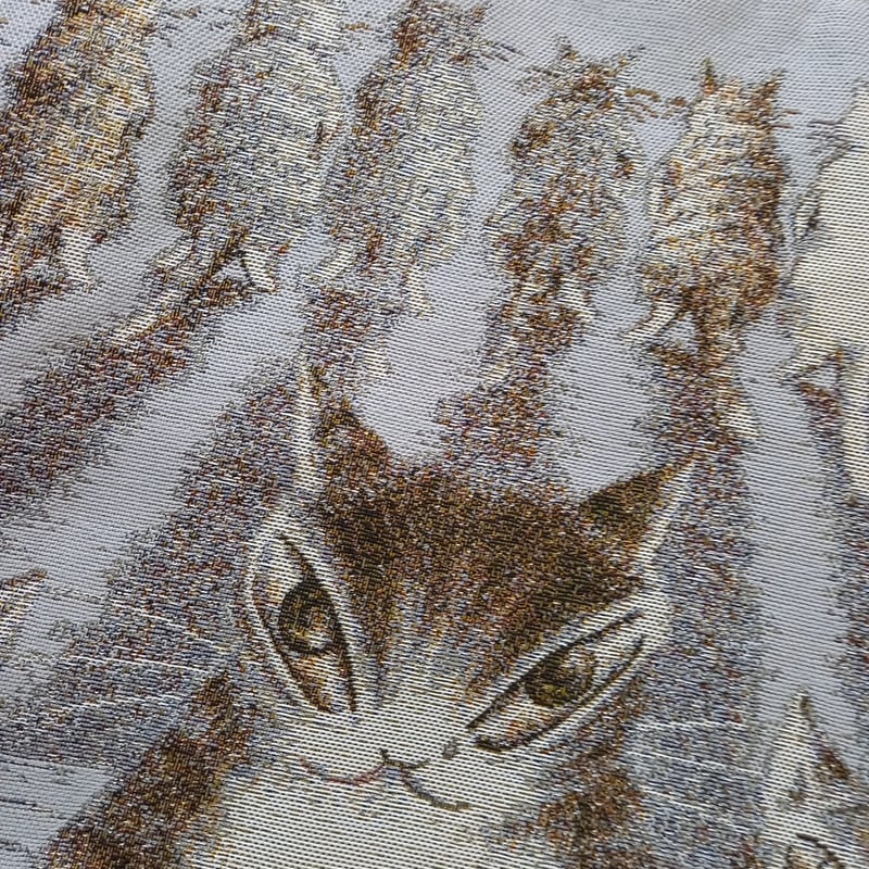 ダヤン ゴブラン織 トートバッグ 大 猫会議 | 秀和美術本店 わちふぃー