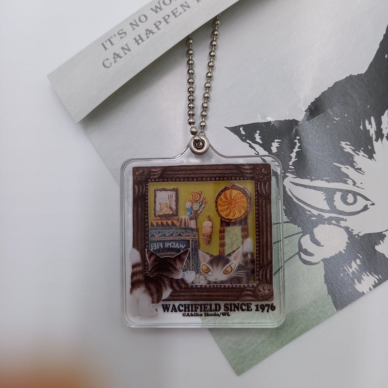 ダヤン 着せ替え キーホルダー 鏡の中 | 秀和美術本店 わちふぃーるど