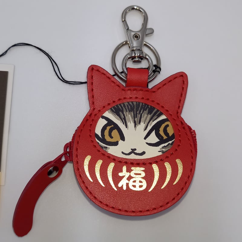 ダヤン 猫だるま 小銭キー 赤 | わちふぃーるど 秀和美術本店 ダヤン 猫だるま 小銭キー 赤 | わちふぃーるど 秀和美術本店