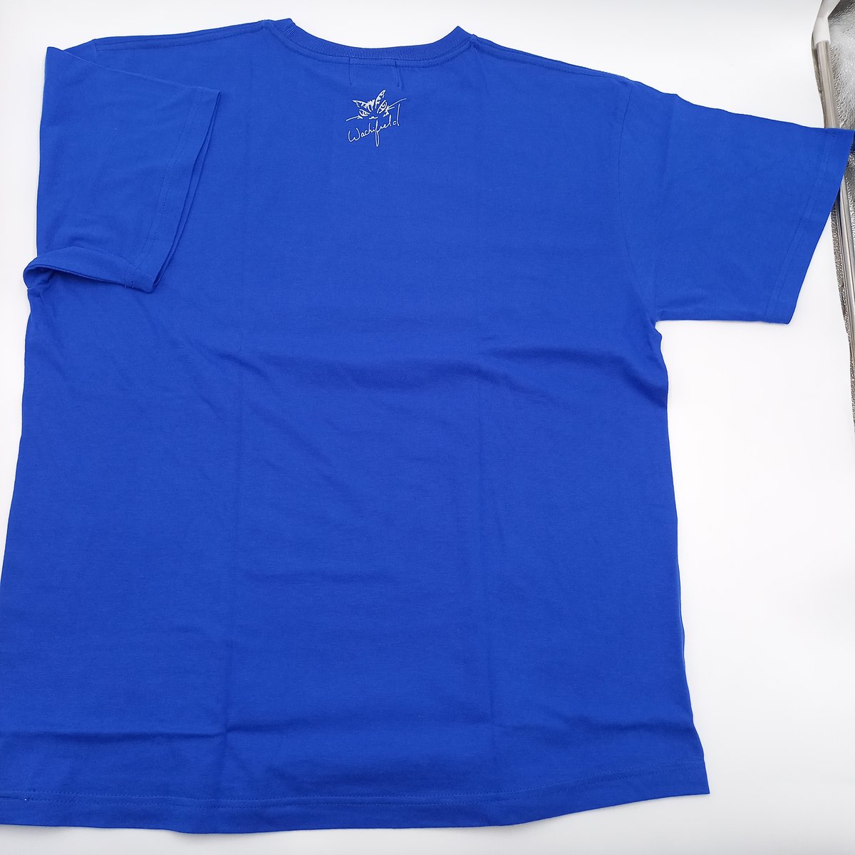 ダヤン みゃ～ご Tシャツ 青 L | 秀和美術本店 わちふぃーるど 取扱店