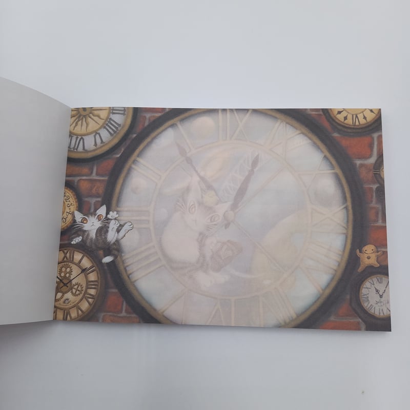 ダヤン メモパッド メモ帳 逆さま大時計 | 秀和美術本店 わちふぃーる