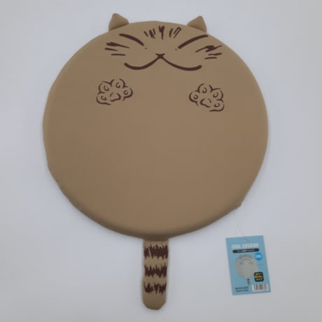 ダヤン　クール　猫　クッション　ベージュ