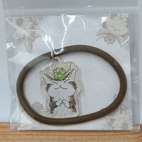 ダヤン　ヘアゴム　クローバー