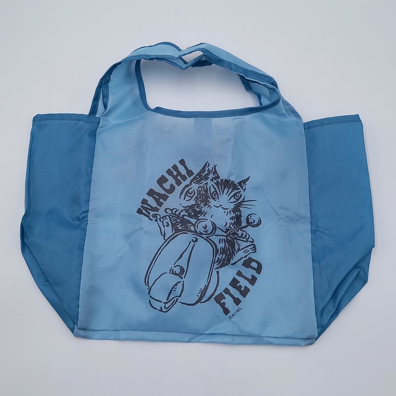 ダヤン コンビニ エコバッグ スクーター 水色 | 秀和美術本店 わ