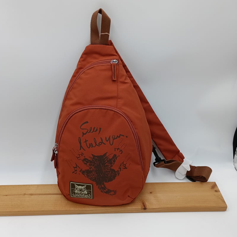 ダヤン ドロップショルダー ショルダーバッグ オレンジ | 秀和美術本店