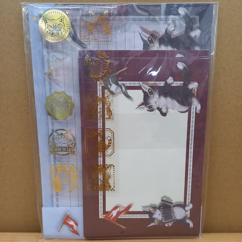 ダヤン レターセット お祭り広場 便箋 | 秀和美術本店 わちふぃーるど