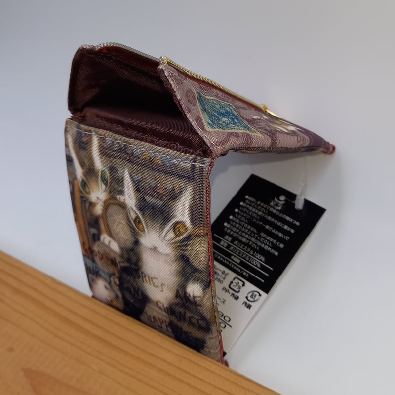 ダヤン 三角ペンケース フラットポーチ フラットケース ペン