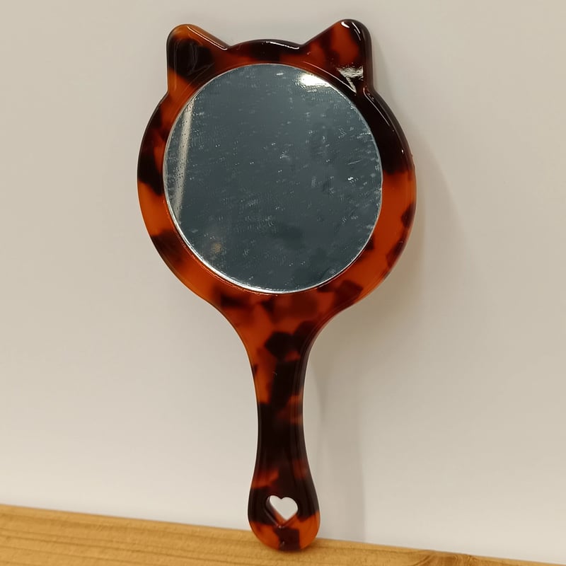 ダヤン 猫 ミニ 手鏡 | 秀和美術本店 わちふぃーるど 取扱店