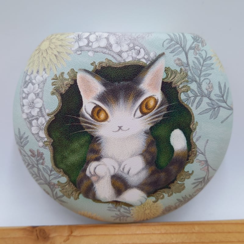 ダヤン ミラー付き コンパクトケース 小物入れ 森の王さま | 秀和美術