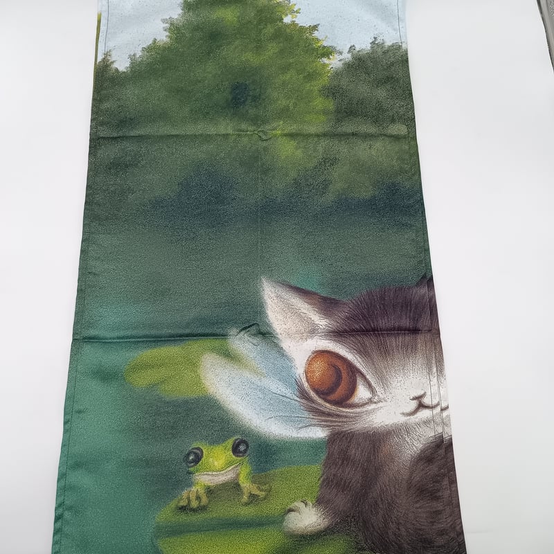 ダヤン アート のれん 睡蓮 | 秀和美術本店 わちふぃーるど 取扱店