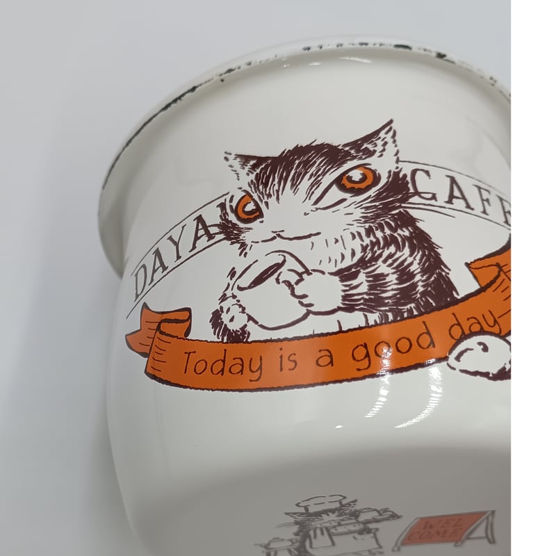 ダヤン ホーローマグカップ カフェ | 秀和美術本店 わちふぃーるど 取扱店