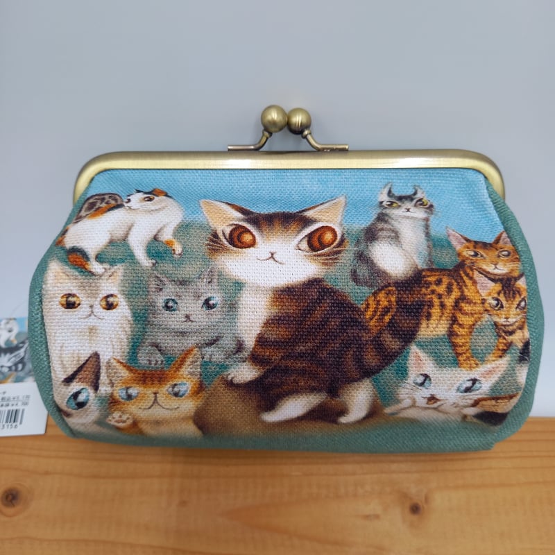 ダヤン がま口 コスメポーチ WCC ポーチ | 秀和美術本店 わちふぃーる