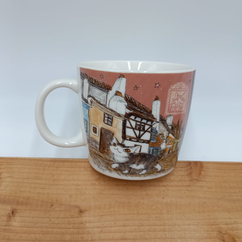 ダヤン 木蓋付 マグカップ チョコスケッチ | 秀和美術本店 わちふぃー