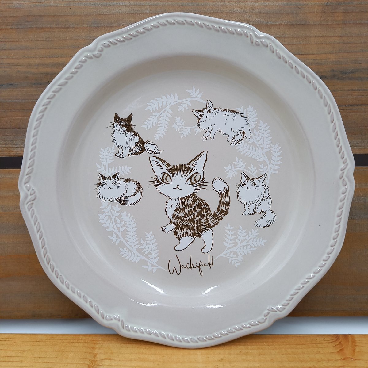   Fajance 605 お皿 楽天市場】【ふるさと納税】【波佐見焼】民芸飛び鉋（かんな）杓掛