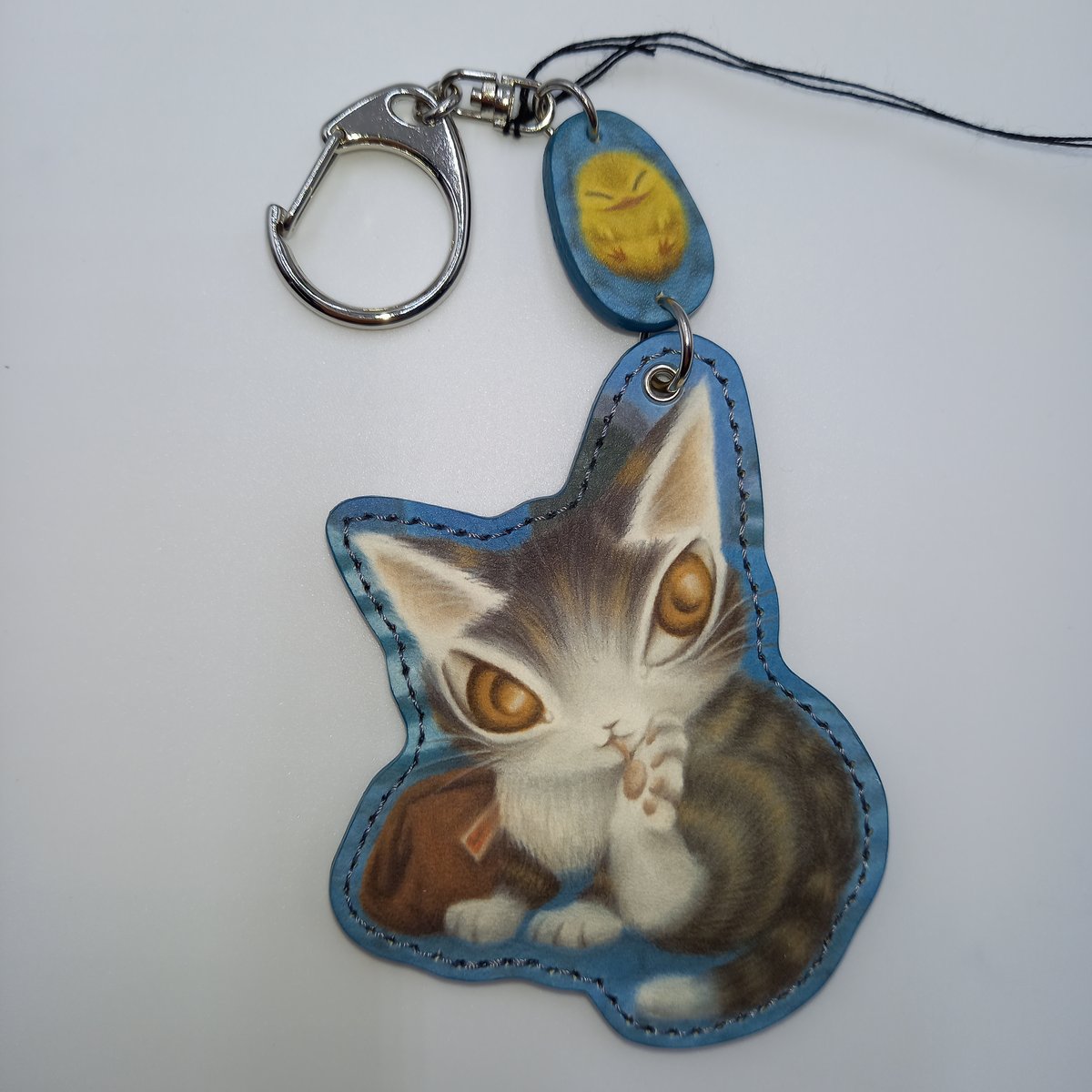 ダヤン ダイカット キーホルダー 青い街 | 秀和美術本店 わちふ