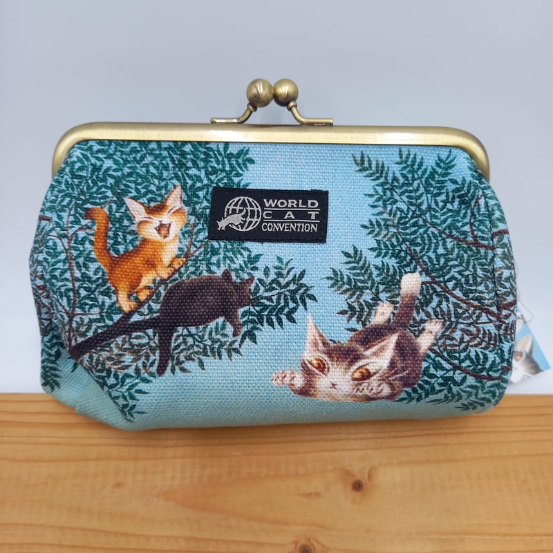 ダヤン がま口 コスメポーチ WCC ポーチ | 秀和美術本店 わちふぃーる