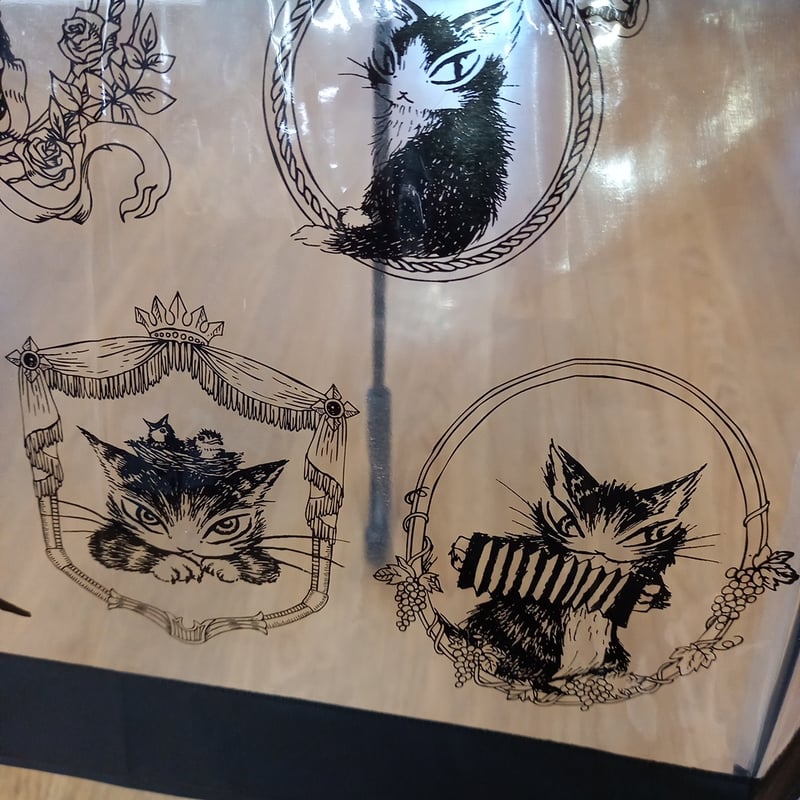 わちふぃーるどダヤン UVジャンプ長傘・海月と踊る