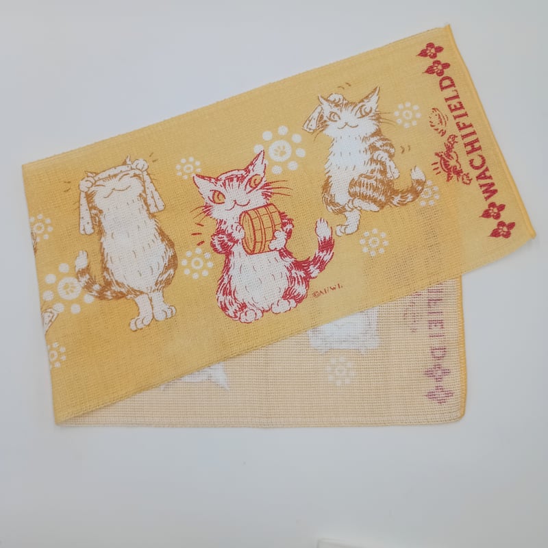 ダヤン ボディタオル おんせん 黄色 | 秀和美術本店 わちふぃーるど 取扱店