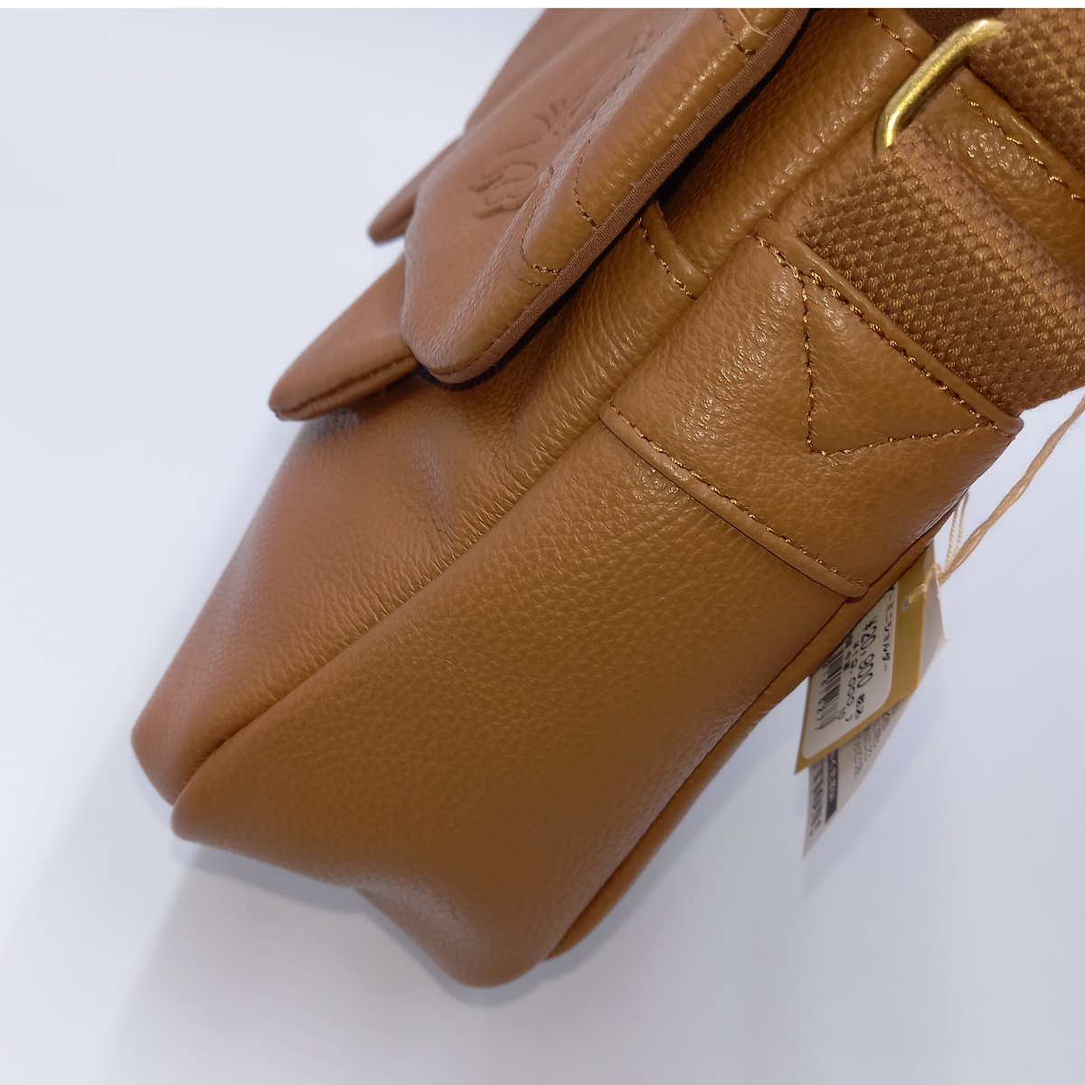 ダヤン 猫耳 レザー ミニ ショルダーバッグ 茶 | 秀和美術本店 わちふ