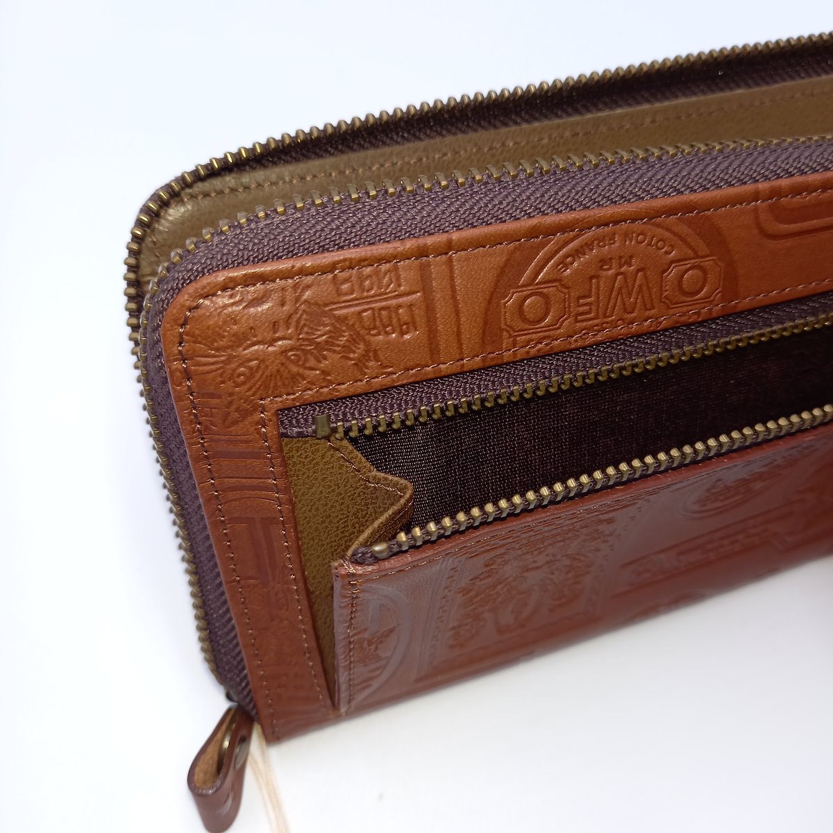 わちふぃーるど、ダヤン、Ｗレザーポーチ、濃い茶色、ブラウン Amazon | [わちふぃーるど] ダヤン 本革 DBシリーズ ラウンド